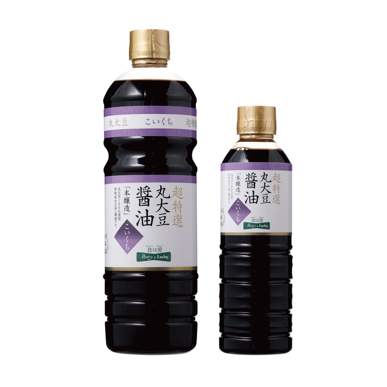 超特選丸大豆醤油 こいくち　1L・500ml